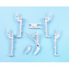1/48 Vampire F.3 Landing Gear for Airfix kit (White Metal)