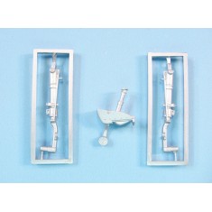 1/48 P-47D/M Thunderbolt Landing Gear for Tamiya (white metal)