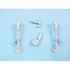 1/48 Spitfire F Mk.22/24 Landing Gear for Airfix (1996 Tool, White Metal)