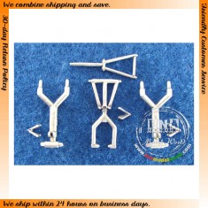 1/72 DC-6B Super Cloudmaster Landing Gear (White Metal) for Heller kit