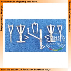 1/72 P-3C Orion Landing Gear (White Metal) for Hasegawa/Revell kit