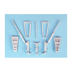 1/72 Canadair CL-215/415 Landing Gear for Heller/Italeri/Revell kits (white metal)