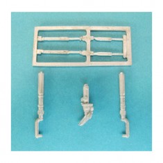 1/72 Lightning T.Mk.4/5 Landing Gear for Sword kits (white metal)