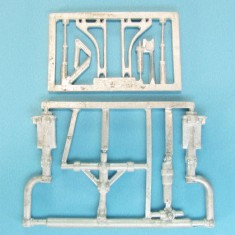 1/72 C-123 Provider Landing Gear for Roden kits (white metal)