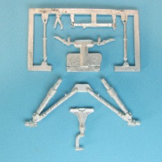 1/72 F-16 Falcon Landing Gear for Tamiya kits (white metal)
