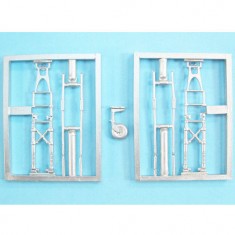 1/72 Heinkle He 111 Landing Gear for Airfix kits (white metal)