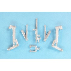 1/72 Aero L-29 Delfin Landing Gear for AMK kits (white metal)