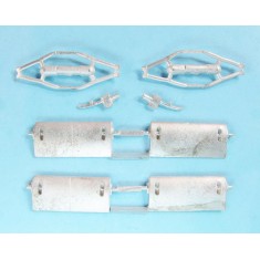 1/72 Fokker D.VII Landing Gear for Eduard kits (2 sets) 