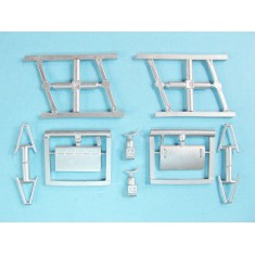 1/72 Fokker Dr.I Landing Gear for Eduard kits (2 sets)