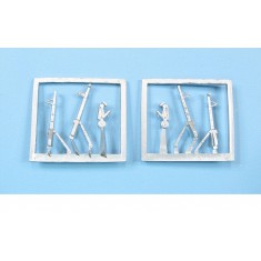 1/72 Grumman F6F-3/5 Hellcat Landing Gear (2 sets) for Eduard kits