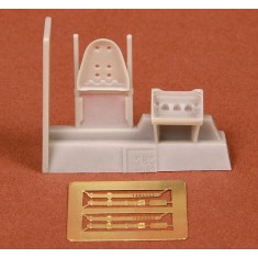 1/48 Nakajima Ki-43 Hayabusa (Oscar) Seats (2pcs)