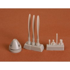 1/48 Bell P-39 Airacobra Propeller Set (Curtiss) for Hasegawa/Eduard kit