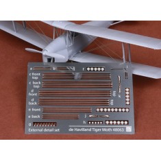 1/48 De Havilland DH-82 Tiger Moth Rigging Wire set for Airfix kits