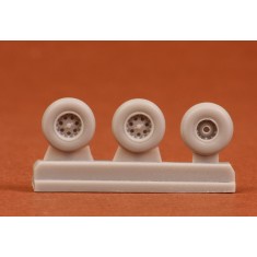 1/72 Bae Harrier GR.1/GR.3 Wheel Set for Airfix kit
