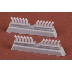 1/72 De Havilland Mosquito B Mk.XVI Exhaust set for Airfix kits