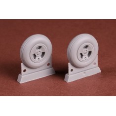1/24 Spitfire/Seafire 3-spoke Wheels for Airfix kit