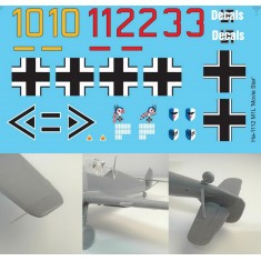 1/32 Hispano HA-1112 M1L "Movie Star" Decal sheets & Detail Parts