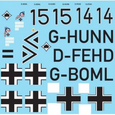 1/32 Hispano HA-1112 M1L Memphis Belle Decals