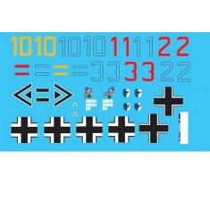 1/72 Hispano HA-1112 M1L "Movie Star" Decal sheet