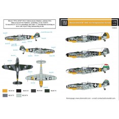 1/48 Messerschmitt Bf-109G-6 in Hungarian Service Decals Vol.1
