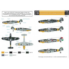 1/48 Messerschmitt Bf-109G-6 in Hungarian Service Decals Vol.2