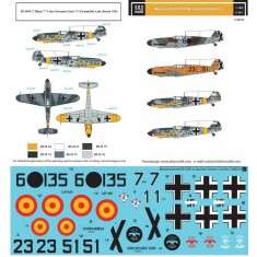 1/48 Spanish Air Force Messerschmitt Bf-109F Decals