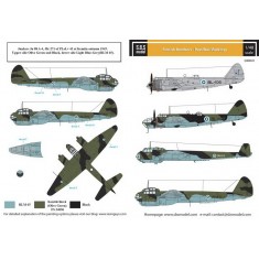 Decals for 1/48 Finnish Bombers - Post War Markings