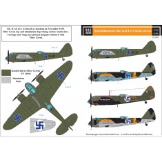 1/72 Bristol Blenheim Mk.I/Mk.II in Finnish Service Decals for Airfix kit