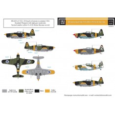 1/72 Morane-Saulnier M.S. 406 in Finnish Service Decals