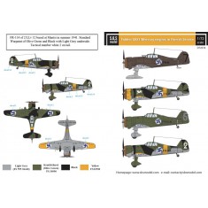 1/72 Fokker D.XXI (Mercury engine) in Finnish Service Decals