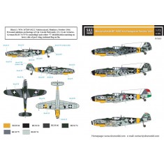 1/72 Messerschmitt Bf-109G-6 in Hungarian Service Decals Vol.2