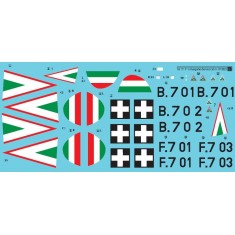 1/72 Heinkel He-111 P in Hungarian Service Decals (for 4 markings)