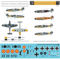 1/72 Spanish Air Force Messerschmitt Bf-109F Decals