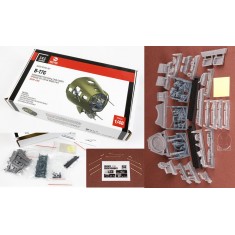 1/48 B-17G Bombardier Position & Chin Turret Upgrade Detail Set for HK Models (advanced)