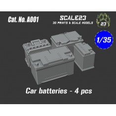 1/35 Car Batteries (4pcs)