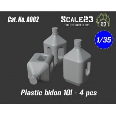 1/35 Plastic Bidon 10L (4pcs)