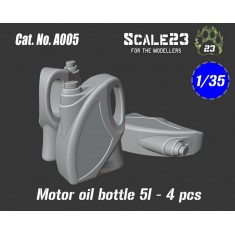 1/35 Motor Oil Bottle 5L (4pcs)