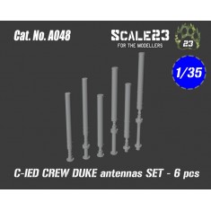 1/35 C-IED Crew Duke Antennas Mixed Set (6pcs)