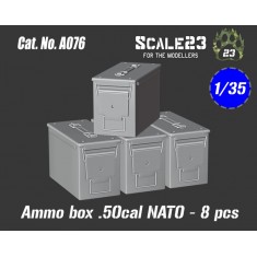 1/35 Ammo Box .50Cal Nato (8pcs)