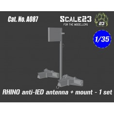 1/35 Rhino Anti-Ied Antenna and Mount 1 Set