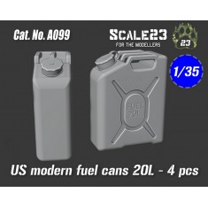 1/35 Us Modern Fuel Cans 20L (4pcs)