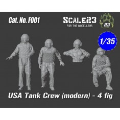 1/35 Modern US Tank Crew (4 figures)
