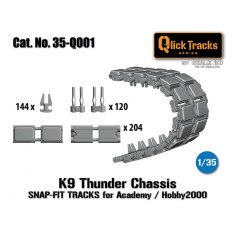 1/35 K9 Thunder Snap-Fit Tracks for Academy/H2000 Kit
