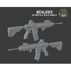 1/35 HK416 SF (Holo Sight + Grip) 4pcs