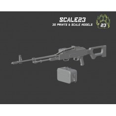 1/35 PKM + 1 Magazine (4pcs)