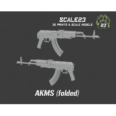 1/35 AKMS Assault Rifle (Folded) (4pcs)