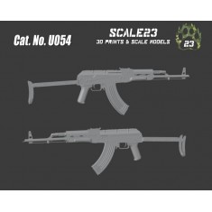 1/35 AKMS Assault Rifle (Unfolded) (4pcs)