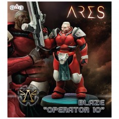 1/48 (35mm Scale) Fallen Frontiers Ares Hero - Blaze