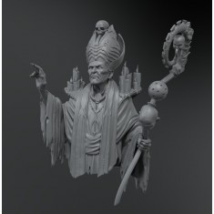 1/10 (Bust) Fantasy Miniatures - Aeternum Dark Popedark Pope