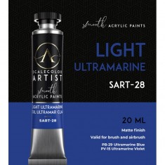 Light Ultramarine (20ml Tube) - Artist Range Smooth Acrylic Paint